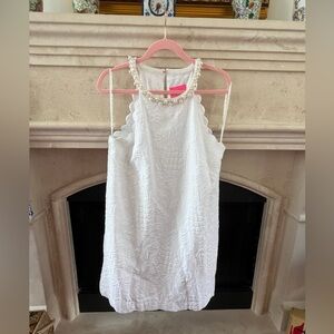 Lilly Pulitzer White Dress Size Large
